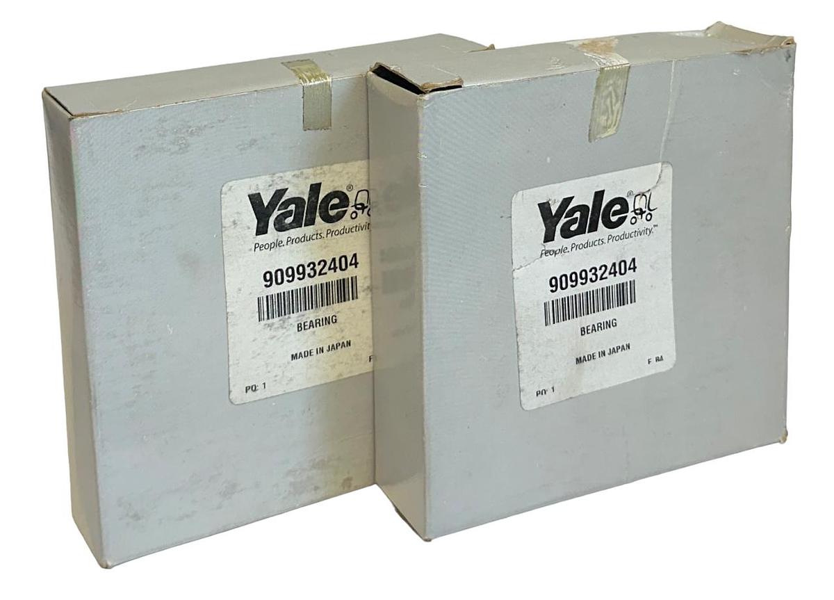Used 2 YALE 909932404 / YT909932404 OEM BEARING ASSEMBLIES FOR FORKLIFT NSMP