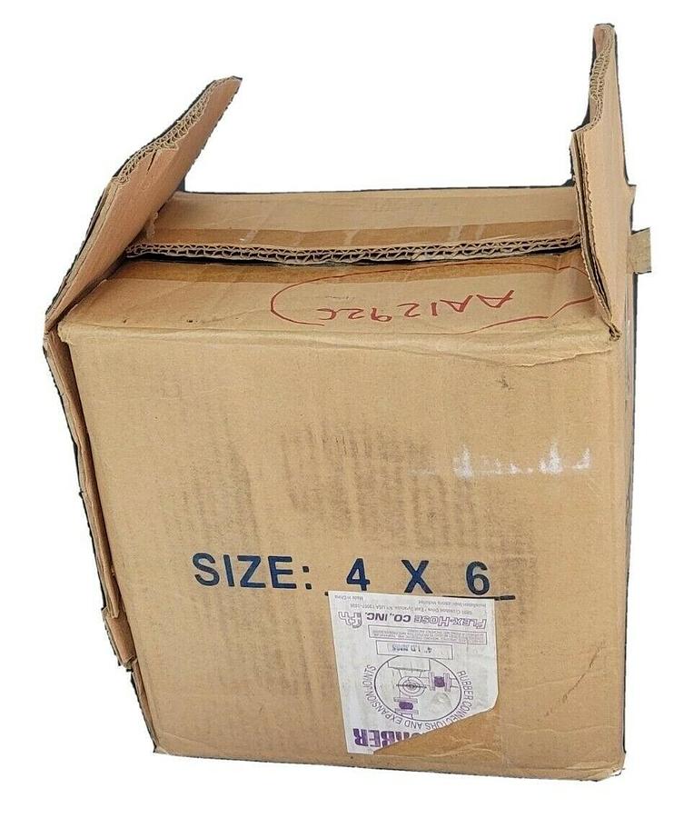 Used NEW FLEX HOSE CO. 4'' I.D.NNS EXPANSION JOINT NNS 1.D.NNS