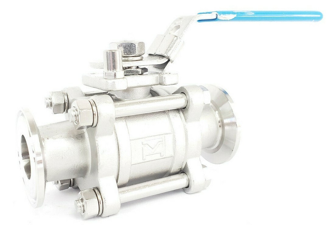 Used JENSEN 1-CF8M 1000 WOG 1" BALL VALVE 3B03187