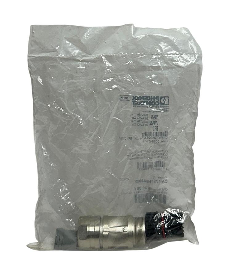 2 PHOENIX CONTACT CA-17S1N8A9007 / 1620050 DEVICE COUPLER CONNECTORS OEM NSFS