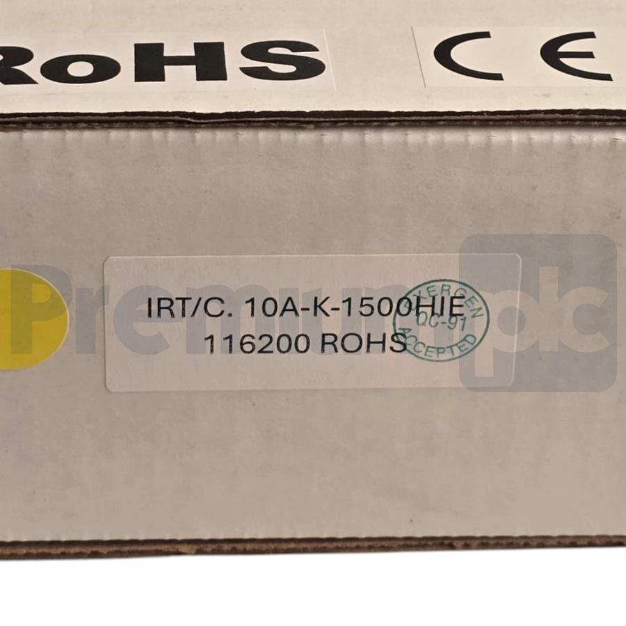 Used Exergen IRt/c.10A-K-1500HIE Infrared Thermocouple Sensor IRT/C.10A-K-HIE 116200