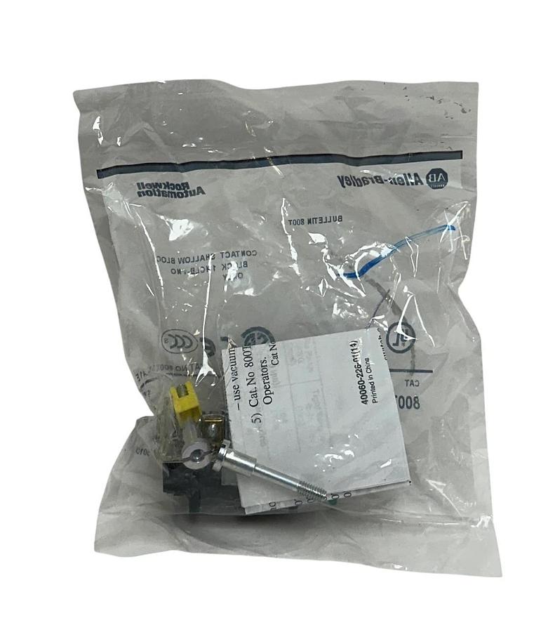 Used ALLEN BRADLEY 800T-XA1 /E BULLETIN 800T SHALLOW CONTACT BLOCKS 30mm 800TXA1 NSFS