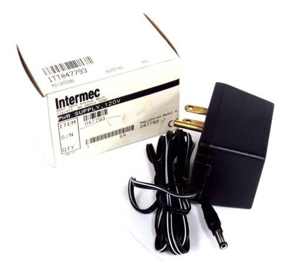 Used NIB INTERMEC 047793 POWER SUPPLY 120V, 50/60HZ, 15W, 130MA