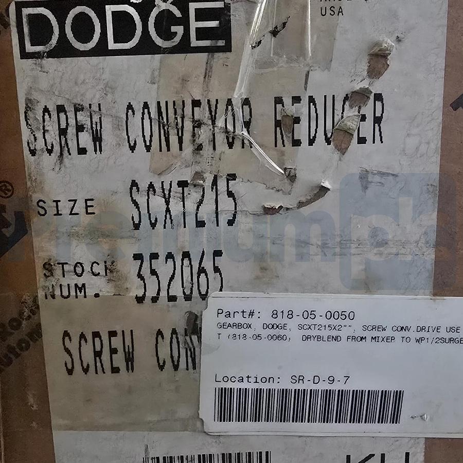 Dodge 352065 | SCXT215A Torque-Arm Screw Conveyor Speed Reducer | 15:1 Ratio NEW