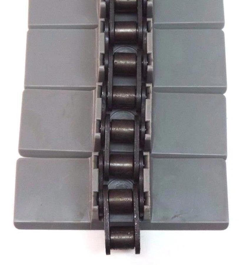 NIB REXNORD D863K4-1/2 FLAT TOP CONVEYOR CHAIN 9FT LENGTH 4.5" WIDTH, 3/4" PITCH