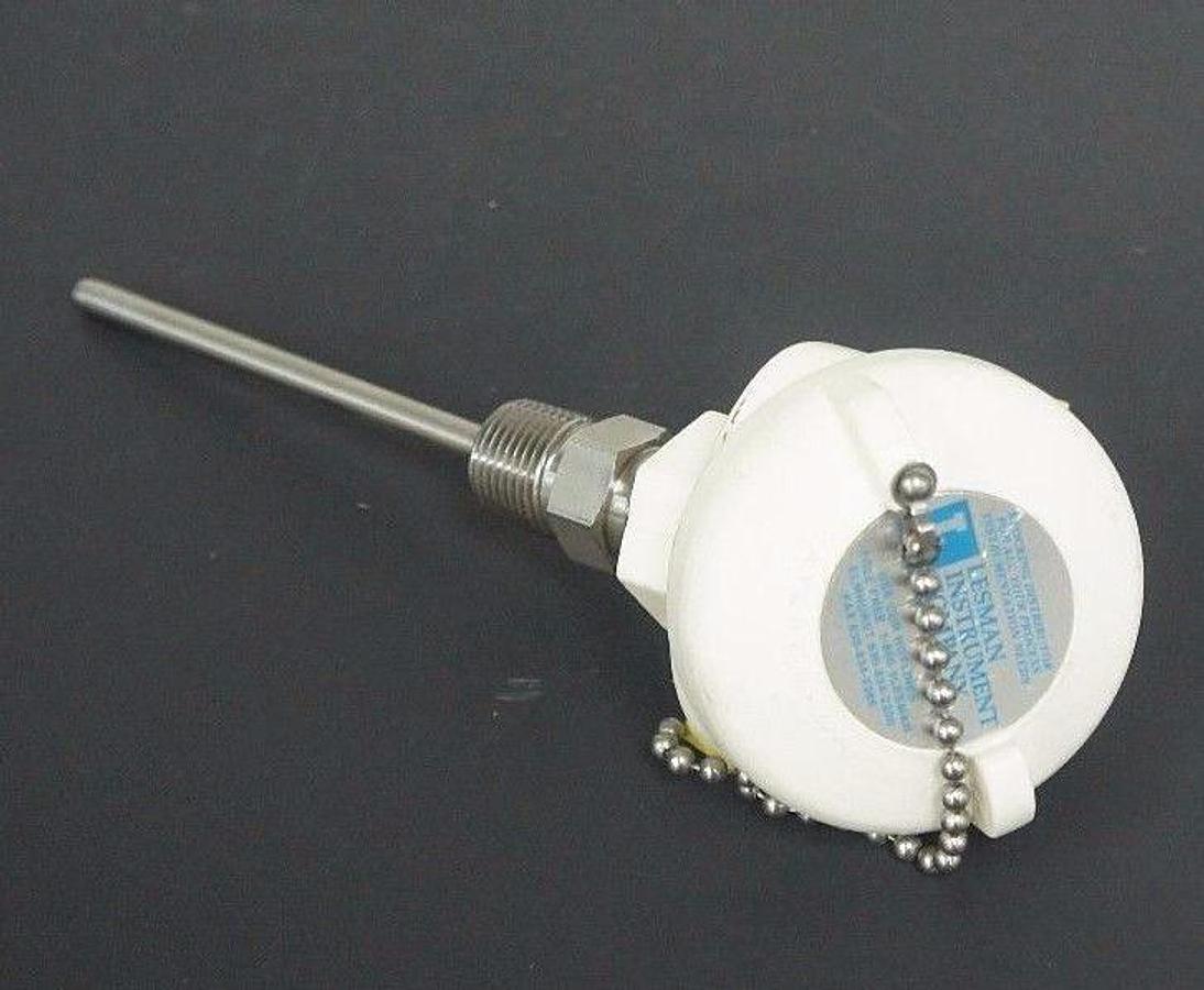 Used NEW LESMAN R5T285L48043-SL-801-63 TEMPERATURE SENSOR R5T285L48043SL80163