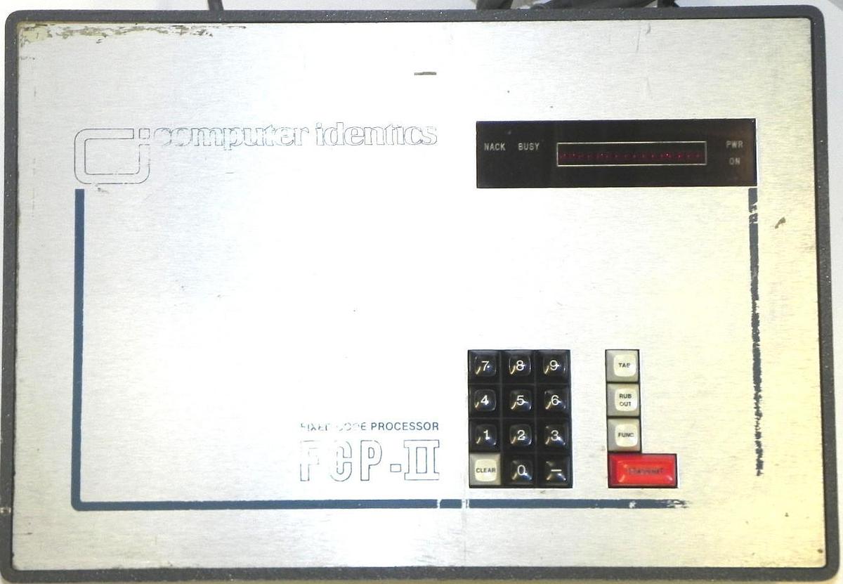 Used COMPUTER IDENTICS A1-66010-1 FIXED CODE PROCESSOR FCP-II