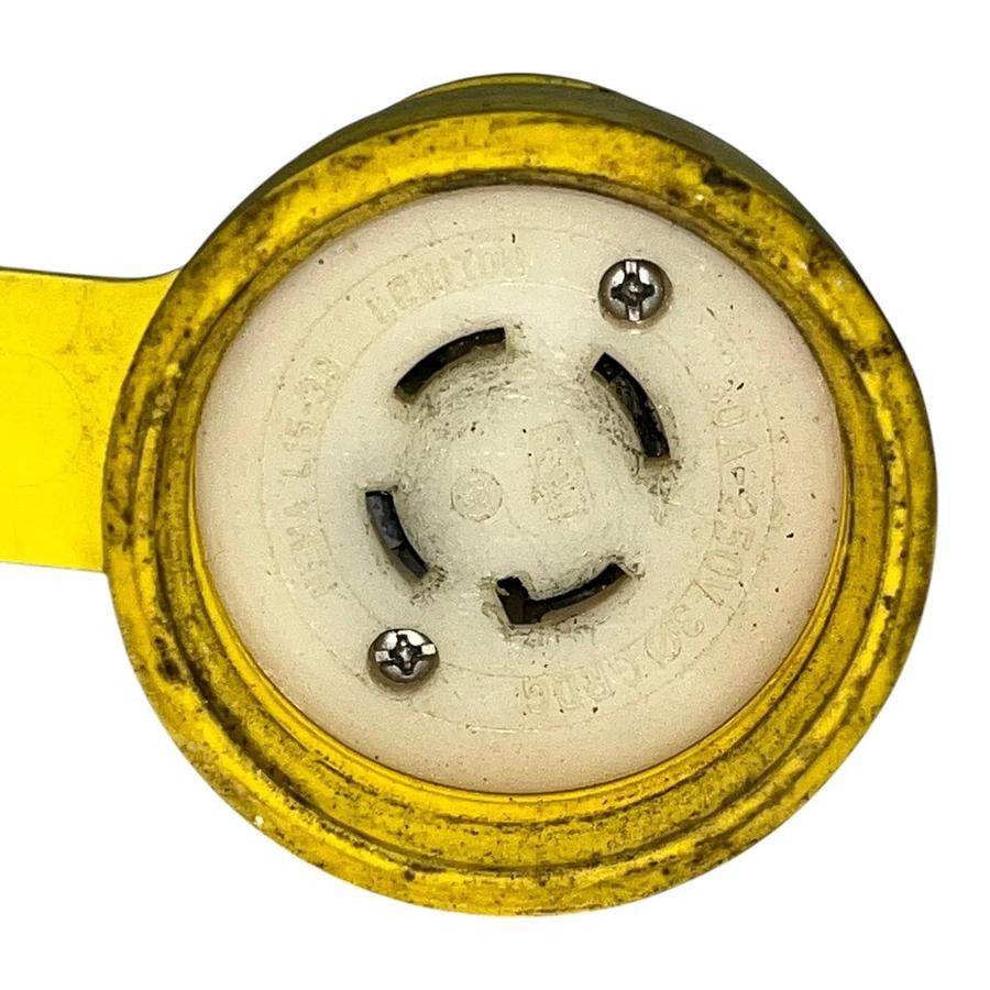Used Leviton 29W75 Wetguard L15-30R Watertight Locking Connector 30A 250V