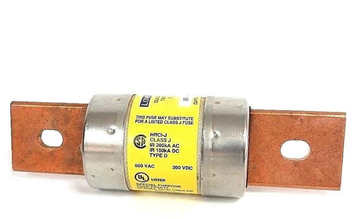 Used NEW COOPER BUSSMANN LPJ-300SP LOW-PEAK TIME DELAY RELAY 300 VDC, 600 VAC