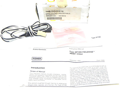 Used NIB FISHER 14B1934X012 HART FILTER