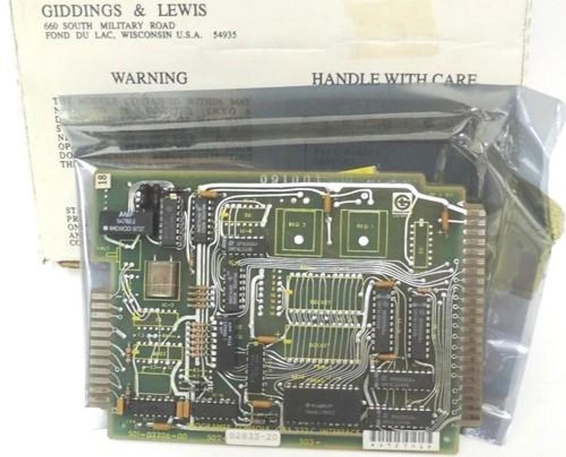 Used GIDDINGS & LEWIS 502-02833-20 INTERFACE MODULE 501-03206-00, 5020283320