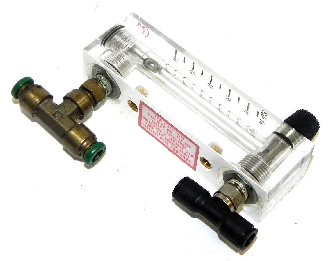 Used DWYER VFA-7-SSV VISI FLOAT FLOW METER VFA7SSV