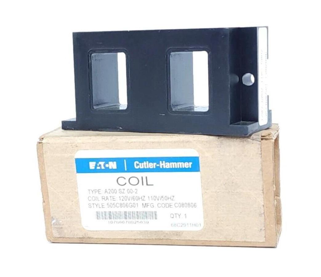 Used NEW EATON CUTLER-HAMMER 505C806G01 COIL A200 SIZE 00-2 110/120V 50/60Hz