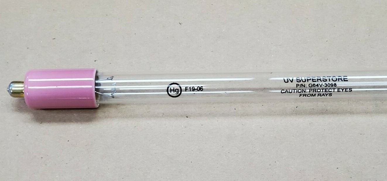 Used NEW UV SUPERSTORE G64V-3098 PUREFLOW ULTRAVIOLET REPLACEMENT BULB 75W 170V 254NM