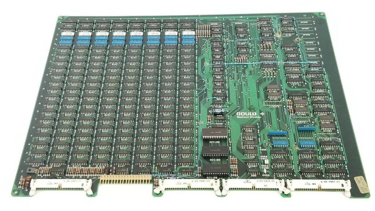 Used GOULD / MODICON AS-506P-F-32 MEMORY BOARD REV. C16 M506-000 HPC 8220 AS506PF32