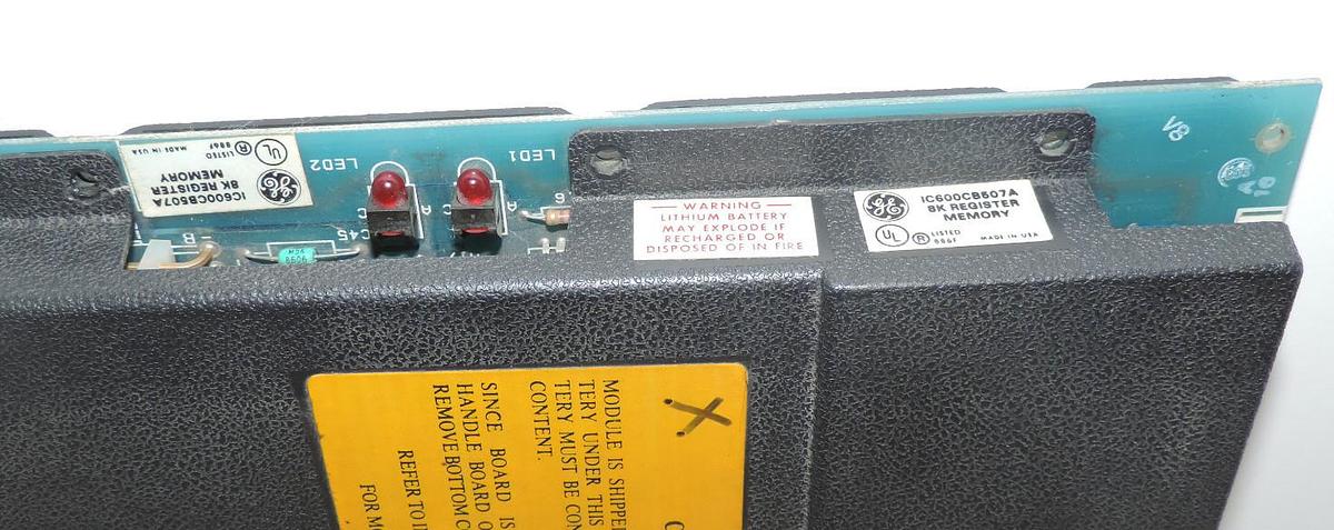 Used GE FANUC IC600CB507A 8K MEMORY MODULE ASM. NO.44A717589-G01