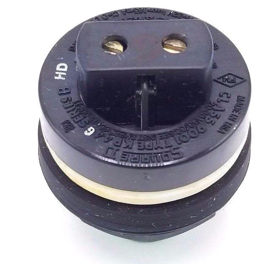 Used SQUARE D 9001-KP44G SER. B GREEN PILOT LIGHT 30MM, 20/30V, 9001KP44G