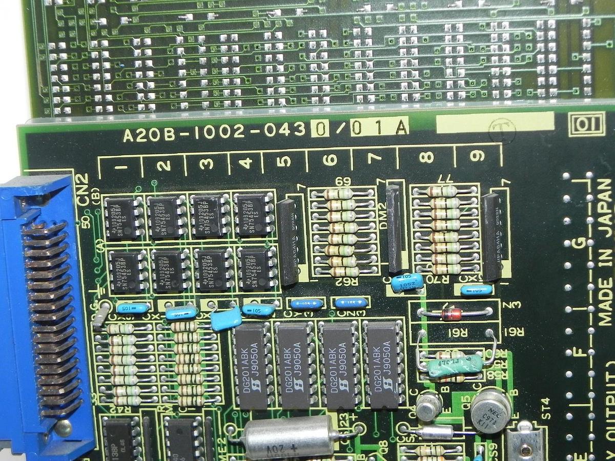 Used FANUC A16B-1211-0140/05C PC BOARD VISION ENGINE W/ A20B-1002-0430/01A BOARD