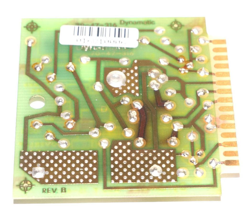Used EATON CORPORATION DYNAMATIC 15-46-14 CONTROL BOARD 70-47-316, 154614
