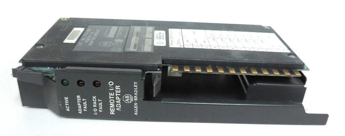 Used ALLEN BRADLEY 1771-ASB SER. A REMOTE I/O ADAPTER MODULE 1771ASB, F/W REV. C