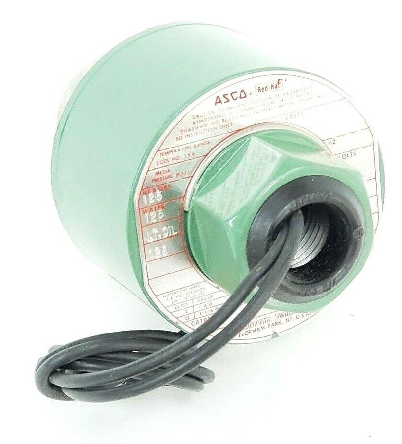 Used NEW ASCO 8320A64 SOLENOID VALVE 1/16'' ORIFICE PIPE: 1/4'' 24V