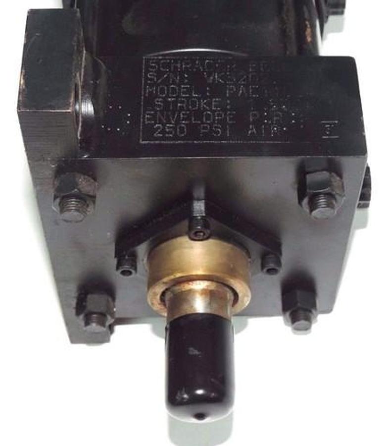 Used SCHRADER BELLOWS PAE110541 1.500 CYLINDER SERIES PA-2 250PSI AIR