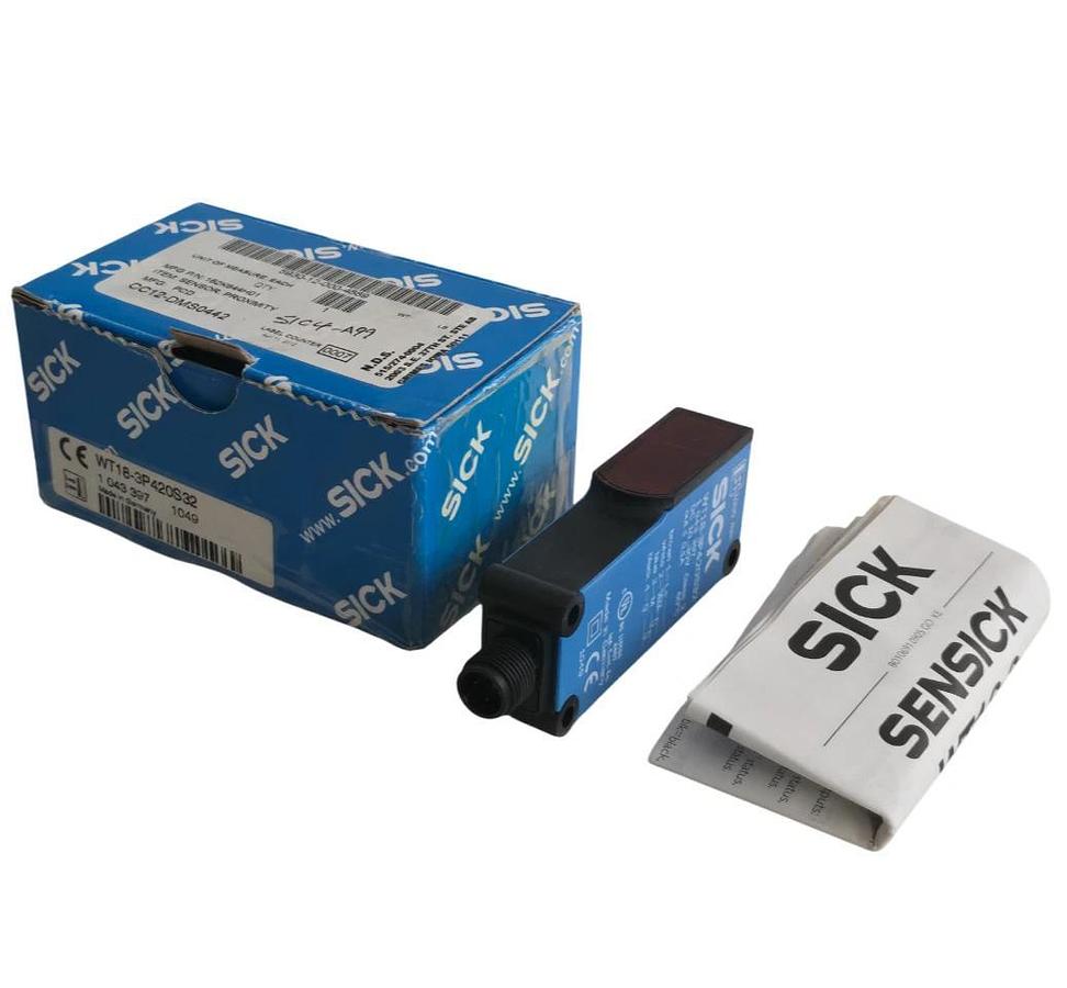 Used SICK WT18-3P420S32 - 1043397 W18-3 PHOTOELECTRIC PROXIMITY SENSOR 870nm NSMP