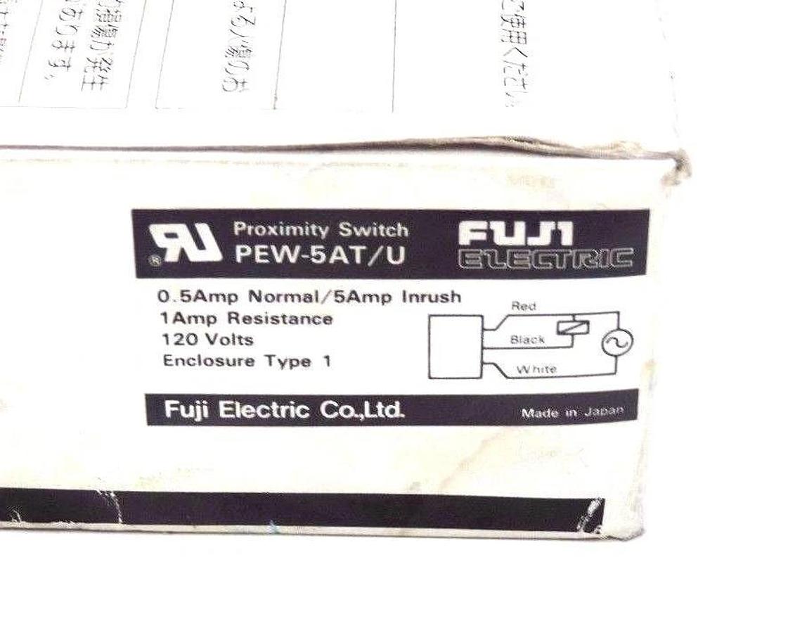 NIB FUJI PEW-5AT/U PROXIMITY SWITCH 120V, 1AMP, 3M, PEW5ATU