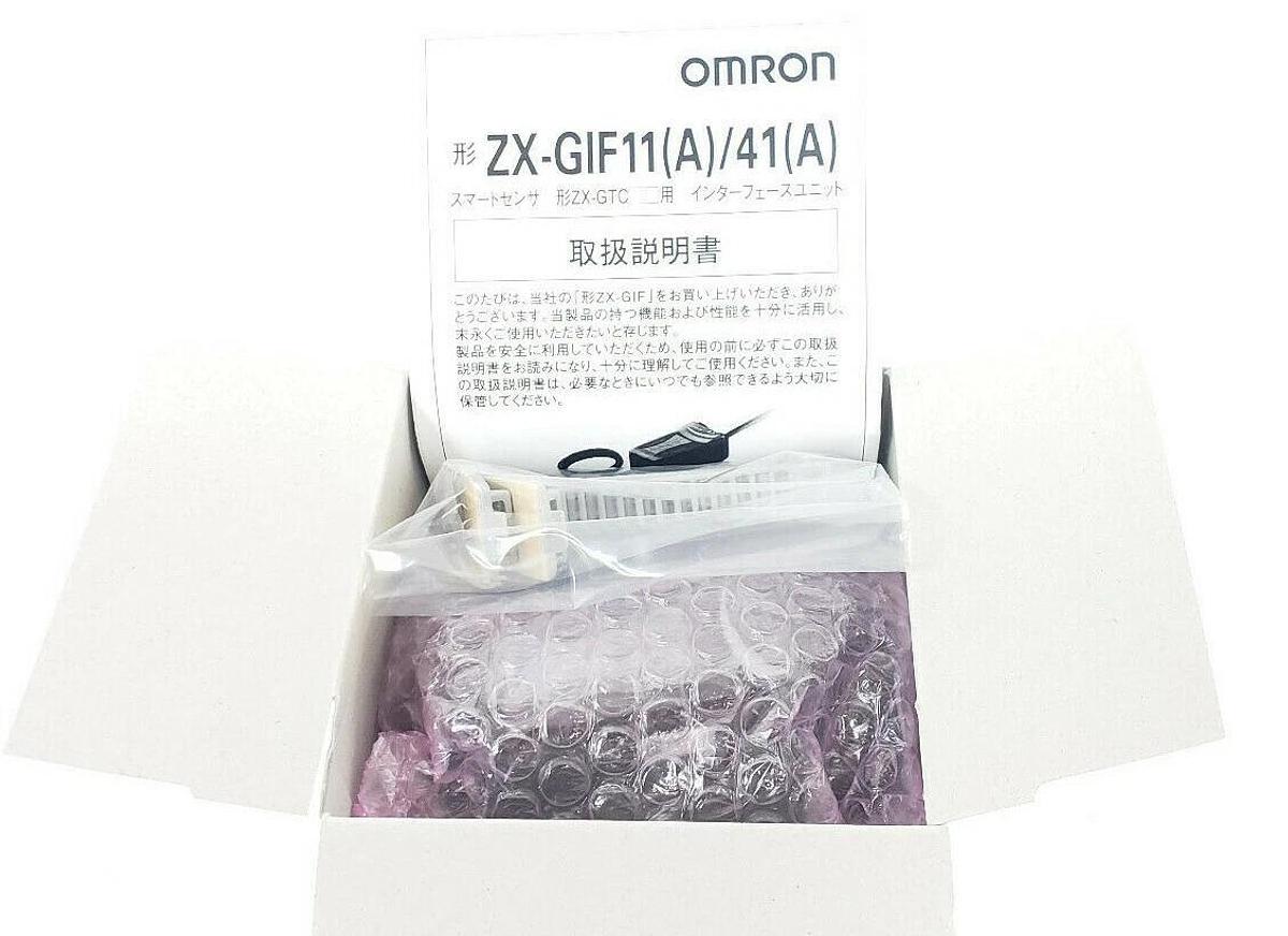 Used NIB OMRON ZX-GIF11 SMART SENSOR COMMUNICATION INTERFACE UNIT ZXGIF11