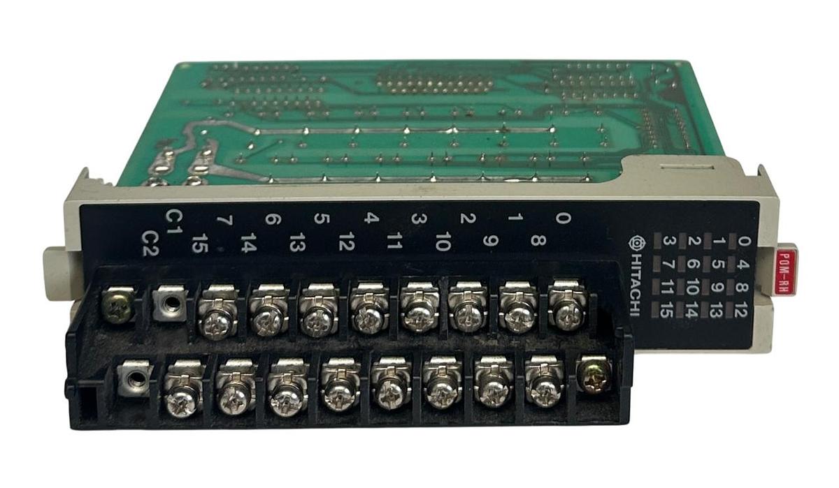 Used HITACHI POM-RH / P0M-RH / POMRH 16-PT DIGITAL OUTPUT MODULE USNP