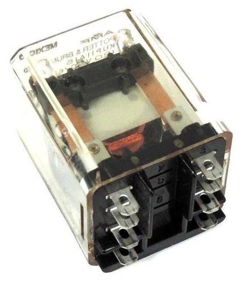 Used LOT OF 9 POTTER&BRUMFIELD KUP-11A15 POWER RELAYS 120V 50/60HZ KUP11A1524
