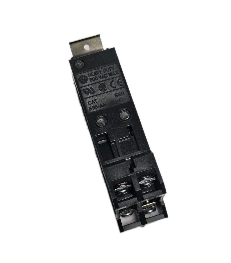LOT OF 2 NIB ALLEN BRADLEY 595-AB AUXILIARY CONTACTS 595AB SER. C NSFP