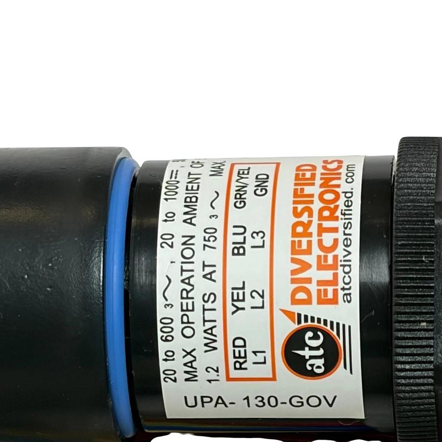 ATC Diversified UPA-130-GOV Voltage Monitor 3-Phase 20-600V Wired Assy 150K951G0