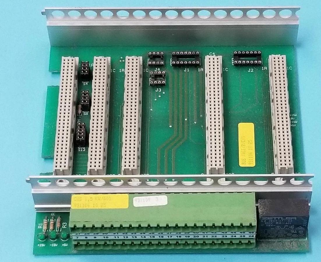 Used BERGES BUS/ACI/B/C01 PC BOARD BUS/ACI_B, 931104 10 25