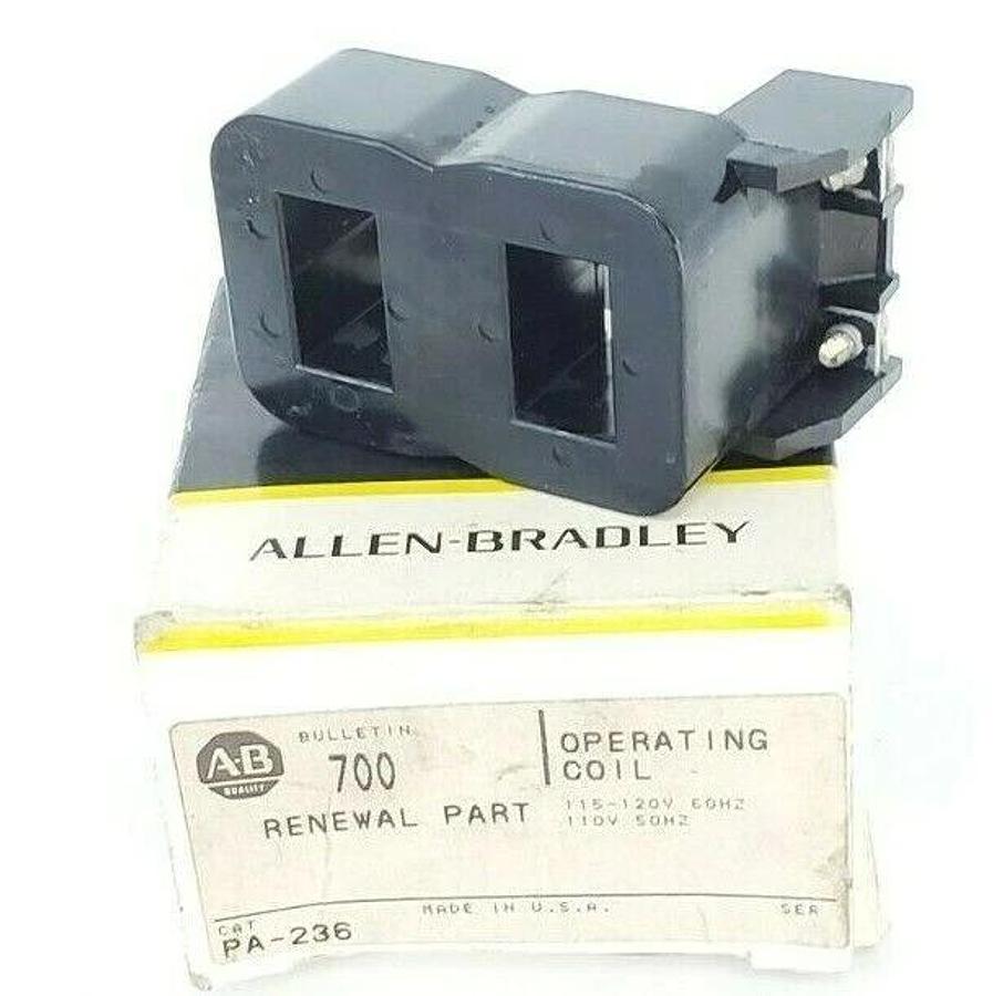 Used ALLEN BRADLEY PA-236 COIL PA236, 120V 60HZ, 110V 50HZ,