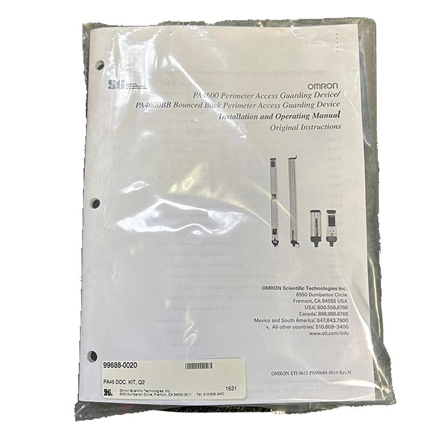 NIB OMRON STI PA46SR-5-300-Q2-NO1-NP-NGSPL LIGHT CURTAIN 82560-1010 85260-2010
