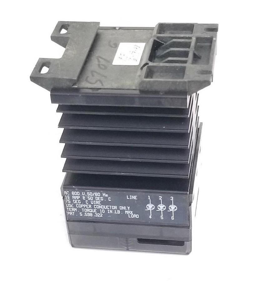 Used WATLOW DB3C-1560-C0S0 POWER SUPPLY 600VAC, 50/60Hz, DB3C1560C0S0
