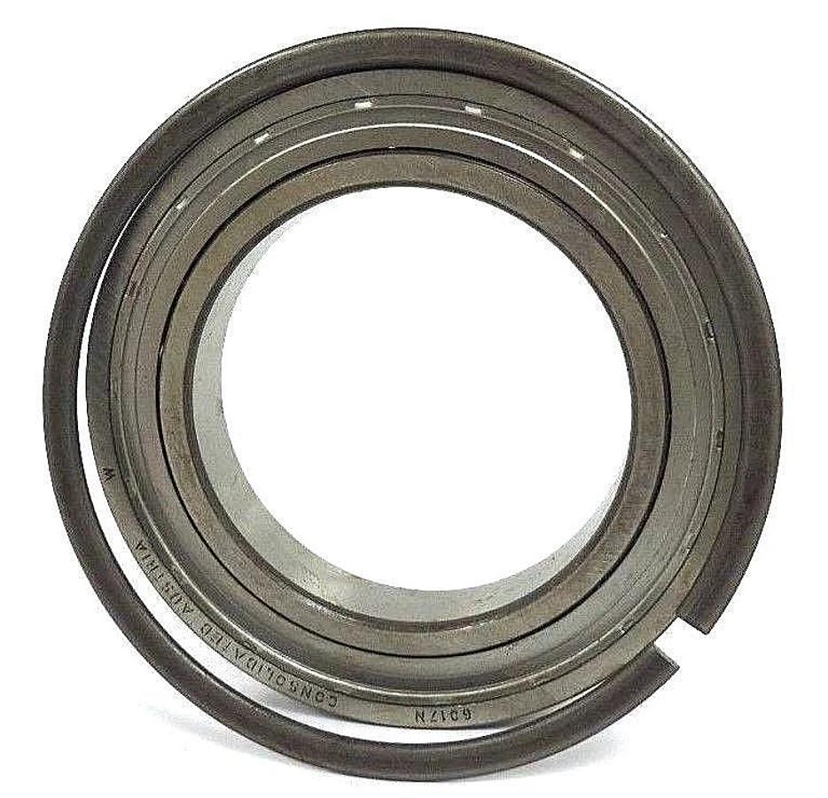 Used NIB CONSOLIDATED BEARINGS 6017-ZZ NR DEEP GROOVE BALL BEARING 6017ZZNR