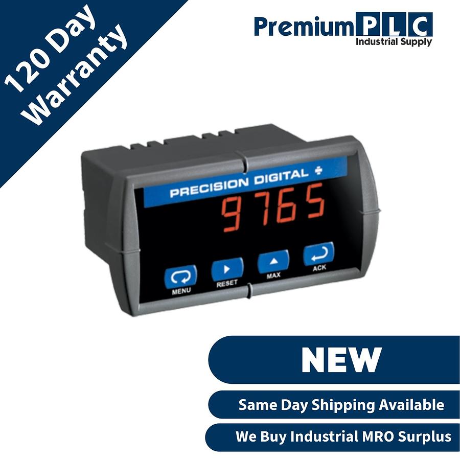 Used NEW PRECISION DIGITAL PD765-7R2-00 1/8 DIN PROCESS & TEMPERATURE DIGITAL METER