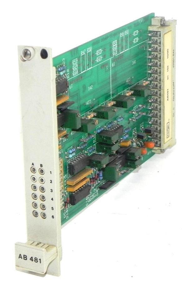 Used VG CONTROLS AB481 CONTROL MODULE AB 481, AB481
