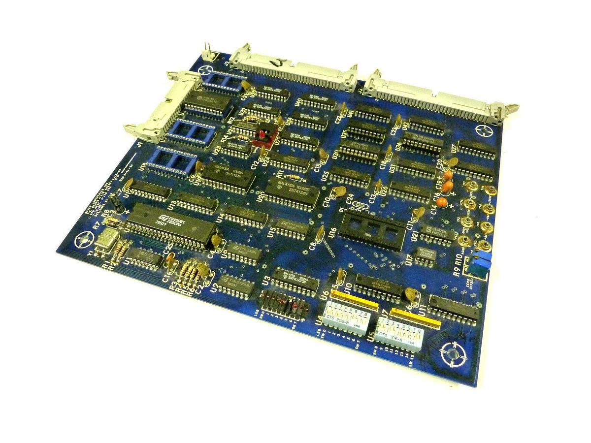 Used BAYER INDUSTRIES 116-443 REV. 3-13-84 CONTROL BOARD 116443 I/O ASSY 116-444