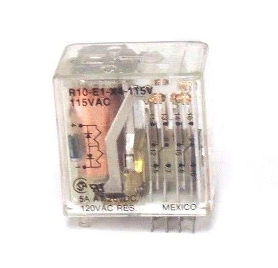 Used POTTER & BRUMFIELD R10-E1-X4-115V POWER RELAY 115VAC R10E1X4115V