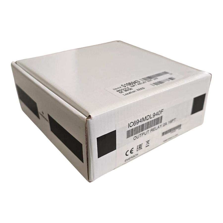 Used GE FANUC EMERSON IC694MDL940F RX3i OUTPUT RELAY MODULE 2A 16PT IC694MDL940 NSFS