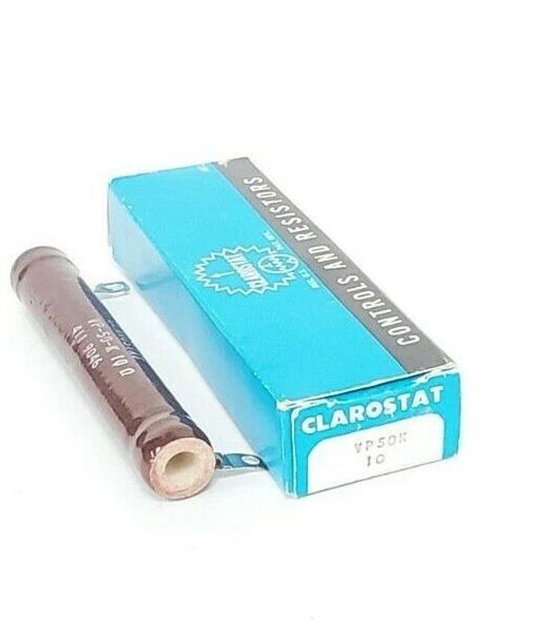 Used NIB CLAROSTAT VP50K 10 OHMS RESISTOR