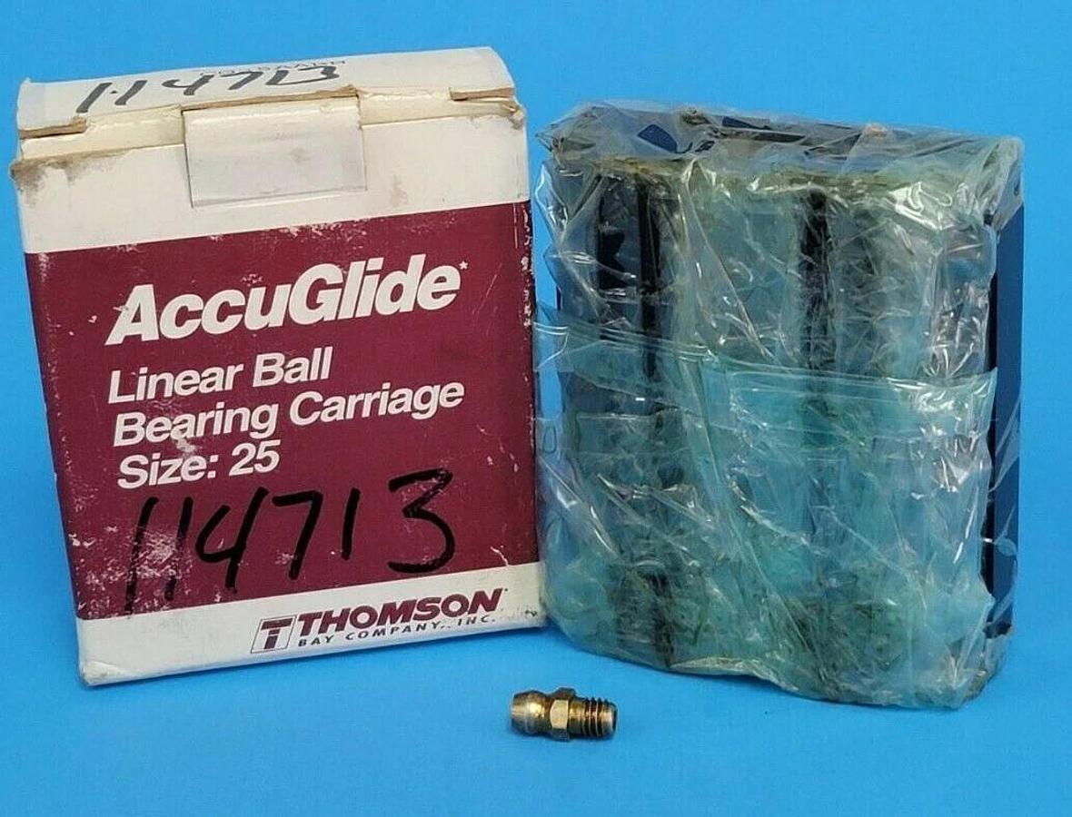 Used NIB THOMSON CG25AABN SIZE 25 LINEAR BALL BEARING