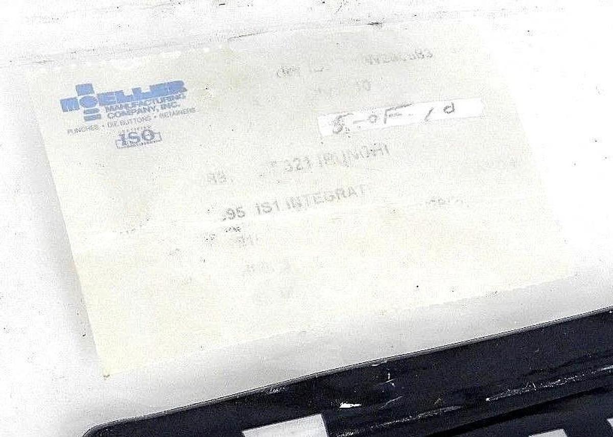 Used LOT OF 5 NEW MOELLER 3395-0008 0987-JPKN PUNCHES GMSP01-92897 DET 321