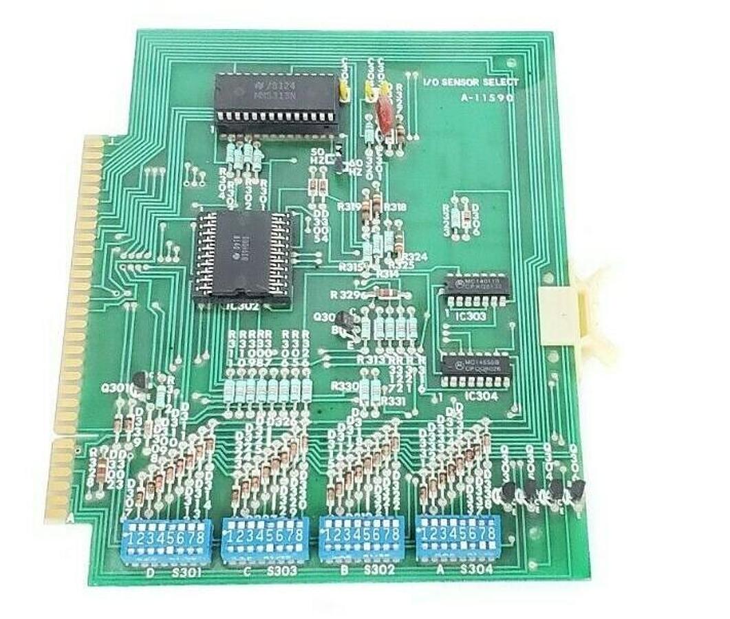 Used INVENSYS BARBER COLMAN A-11590 I/O SENSOR BOARD A11590