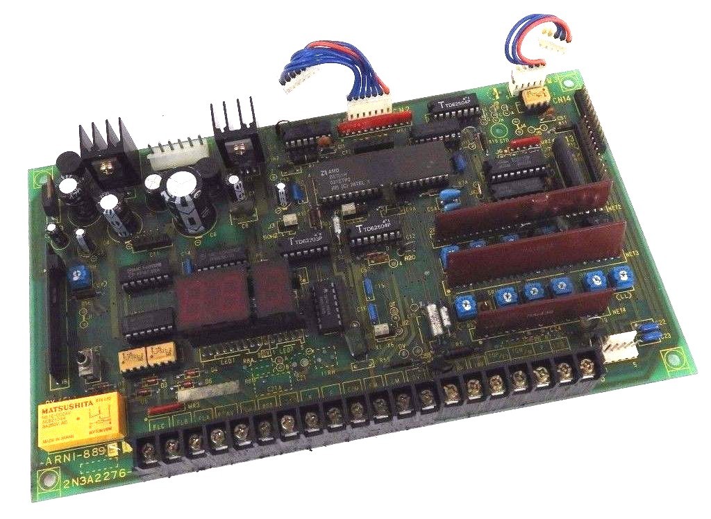 Used TOSHIBA ARNI-889E CONTROL BOARD 2J3A2276-E, 2N3A2276-E, ARNI-889