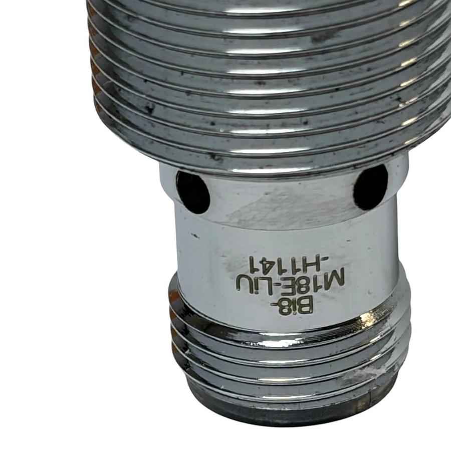 Turck BI8-M18E-LiU-H1141 Inductive Analog Proximity Sensor M18 Flush New Surplus