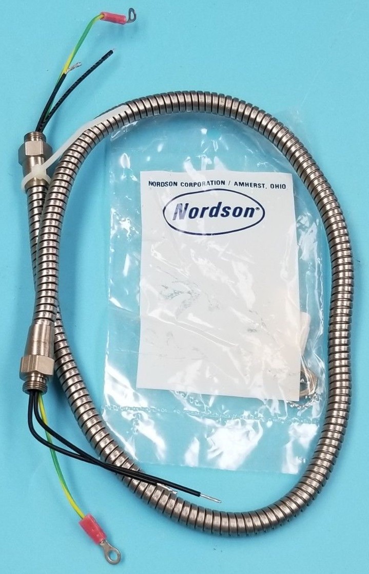 Used NEW NORDSON APPLICATOR HEAD CORDSET ASSEMBLY 2 FT.